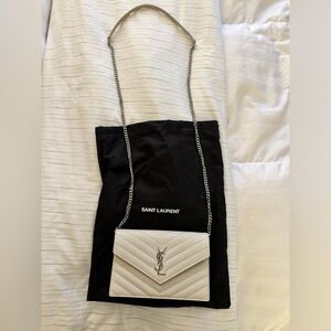 YSL Cassandre Envelope Chain Wallet